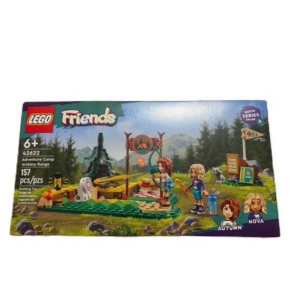 Lego Friends Adventure Camp Archery Range Building Block Set NEW 42622 Bow Arrow - Picture 1 of 3